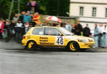 Piotr Wróblewski i Marek Kaczmarek - Toyota Corolla GTi 16V.